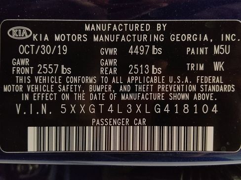 Used 2020 Kia Optima LX FWD image 33