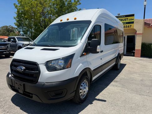 Used 2020 Ford Transit 350 148 High Roof Extended Wagon RWD image 2
