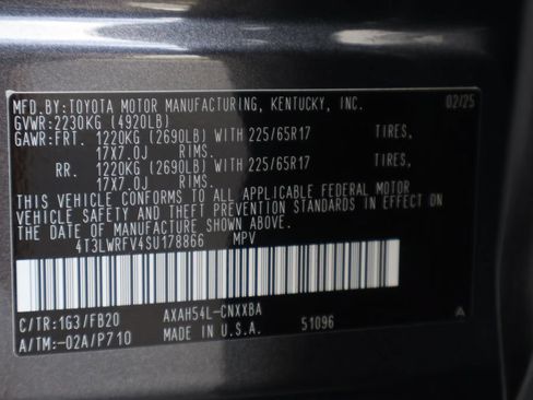 Certified 2025 Toyota RAV4 LE AWD/4WD image 25