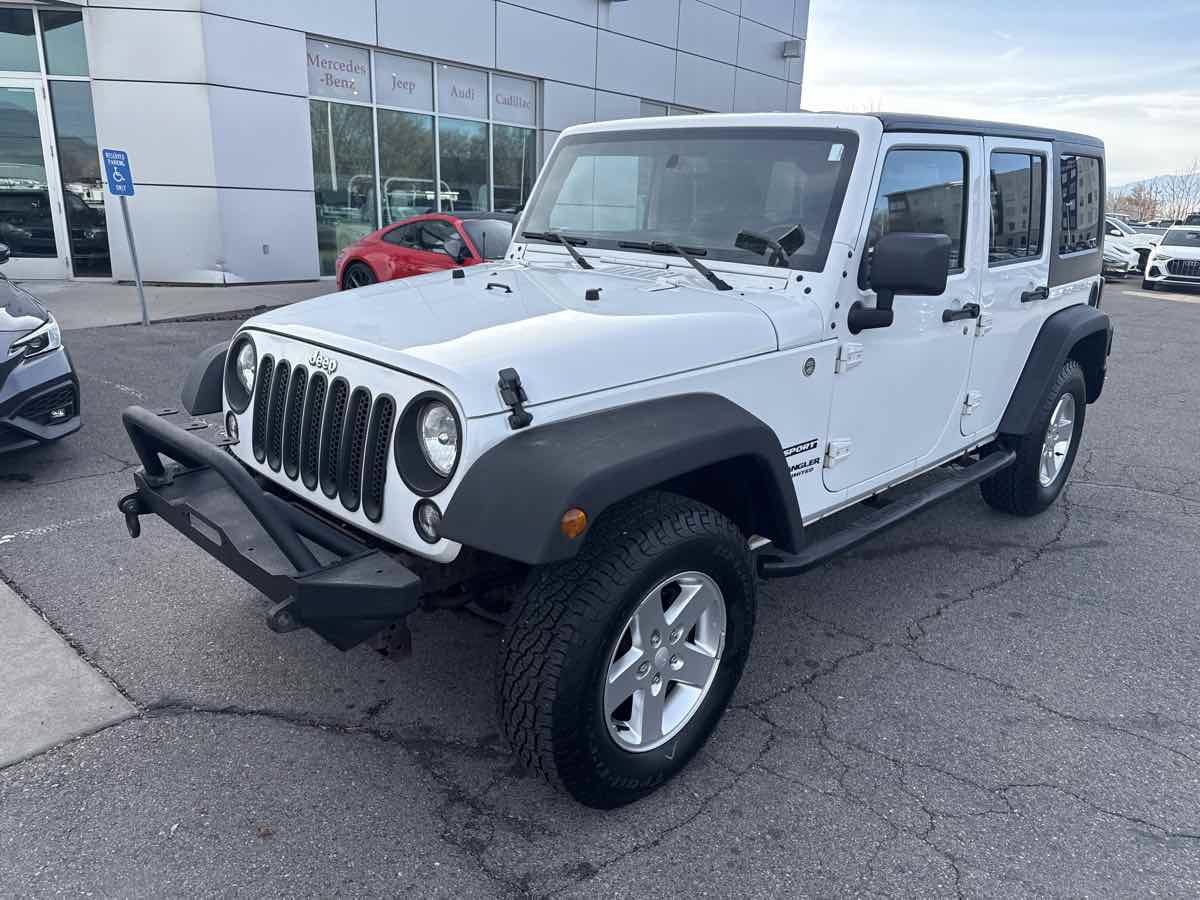 Used 2015 Jeep Wrangler Unlimited Sport w/ Quick Order Package 24S AWD/4WD image 2