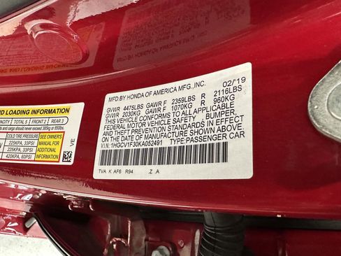 Used 2019 Honda Accord Sport image 11