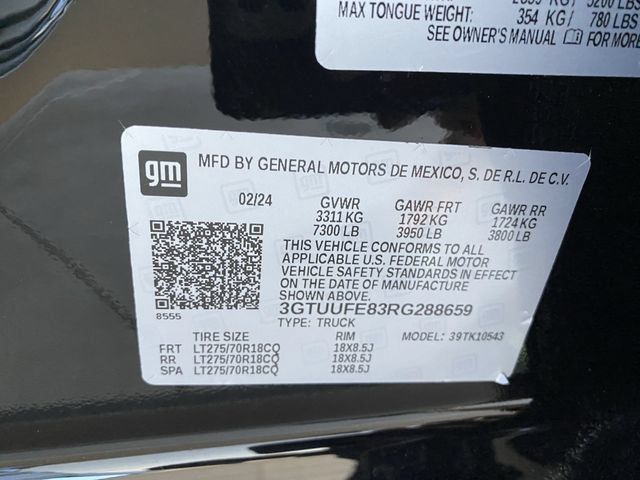 Used 2024 GMC Sierra 1500 AT4X AWD/4WD image 35