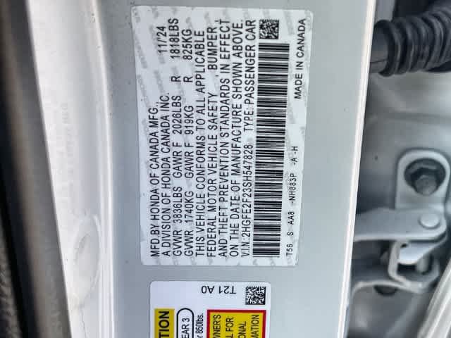 Used 2025 Honda Civic LX image 22