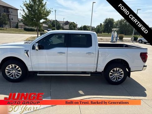 Certified 2024 Ford F150 Lariat w/ Equipment Group 502A High AWD/4WD image 3