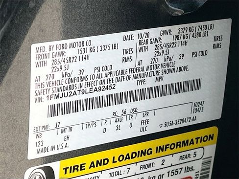 Used 2020 Ford Expedition Limited w/ Special Edition Package image 35