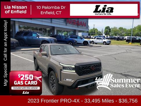 Certified 2023 Nissan Frontier 4x4 Crew Cab image 1