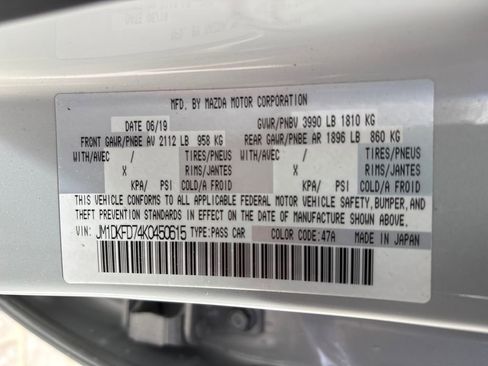 Used 2019 MAZDA CX-3 Grand Touring image 31