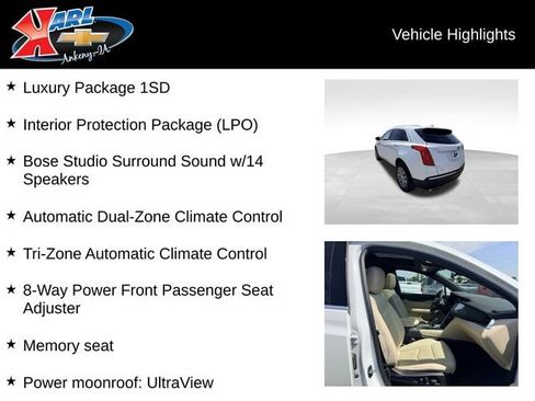 Used 2019 Cadillac XT5 Luxury AWD/4WD image 2