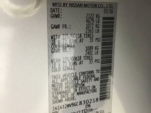 Used 2016 Nissan Rogue SL w/ SL Premium Package image 21