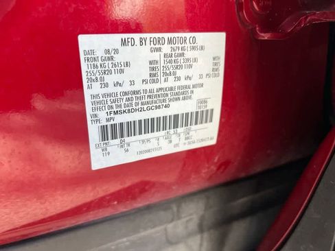 Used 2020 Ford Explorer XLT w/ Equipment Group 202A image 40