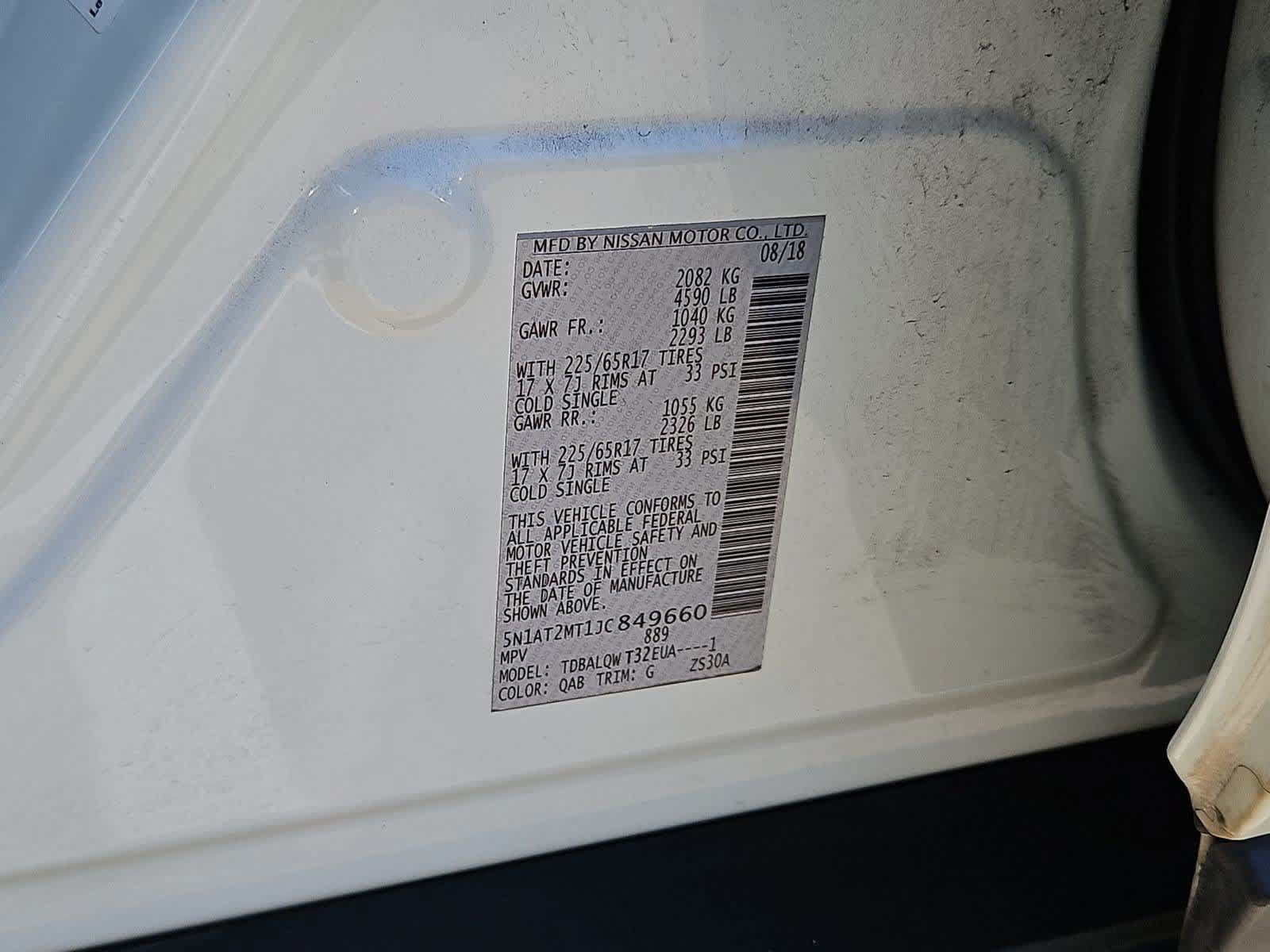 Used 2018 Nissan Rogue SV FWD image 32