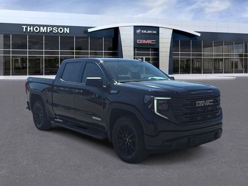 Used 2024 GMC Sierra 1500 Elevation w/ LPO, Elevation Black Package AWD/4WD image 1