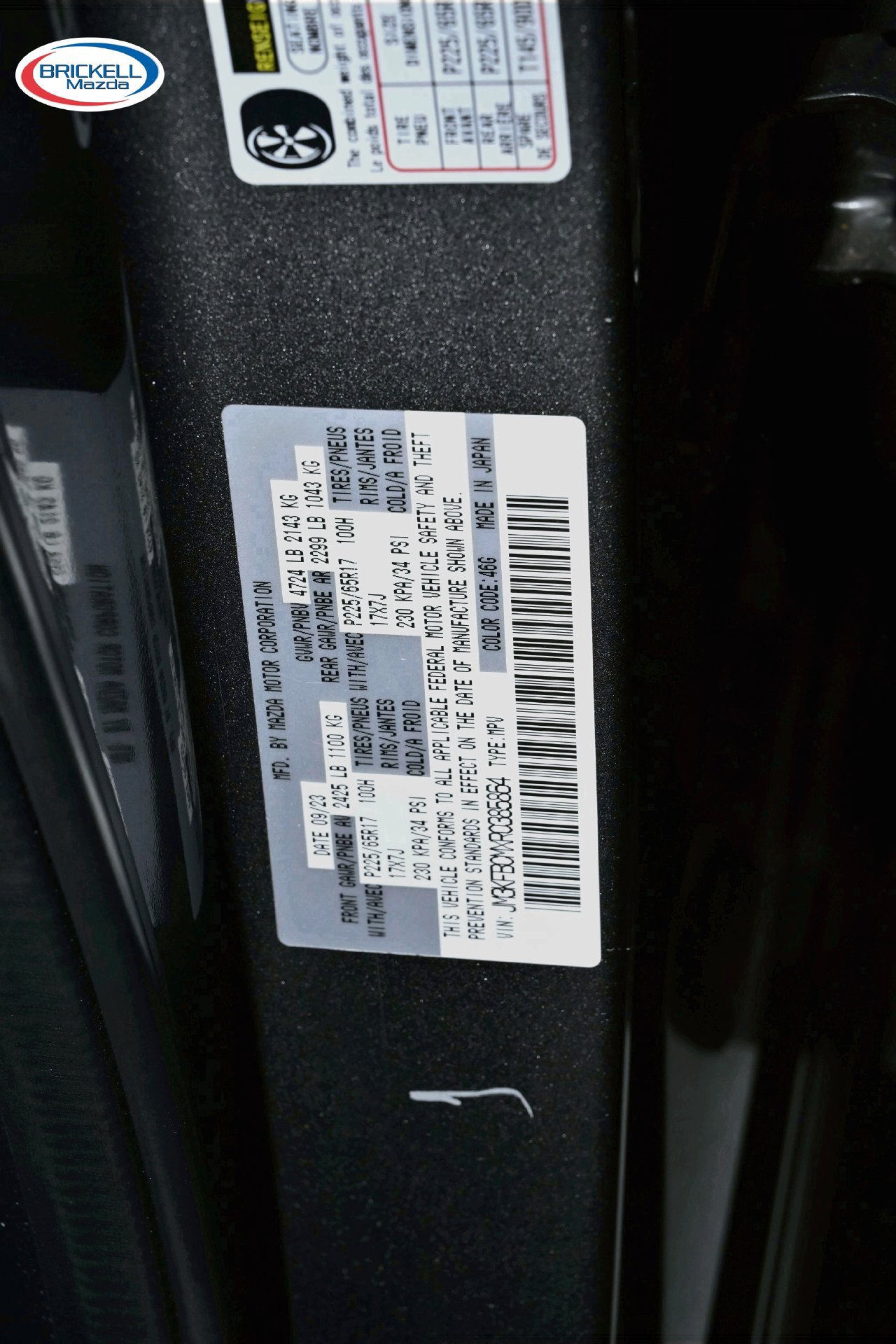 Certified 2024 MAZDA CX-5 AWD 2.5 S w/ Preferred Package image 41