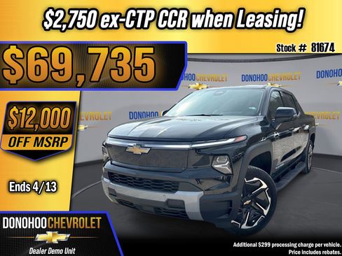 New 2026 Chevrolet Silverado EV LT w/ Premium Package image 1