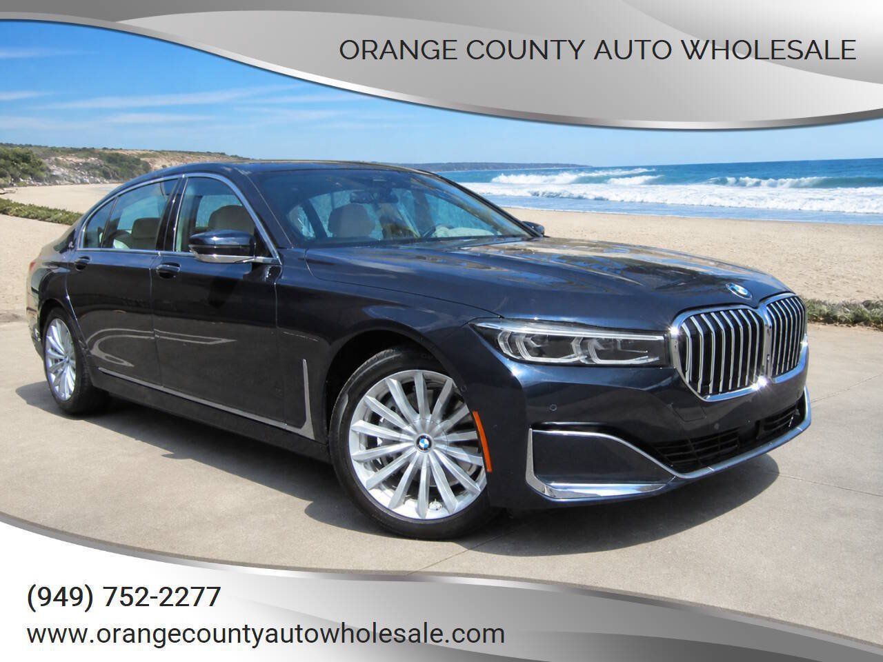 Used 2020 BMW 740i w/ Premium Package RWD image 1