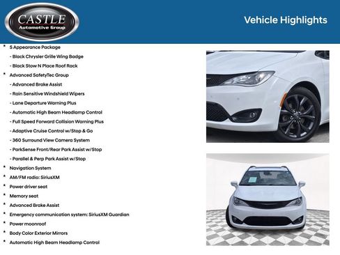 Used 2019 Chrysler Pacifica Limited w/ Advanced Safetytec Group FWD image 8