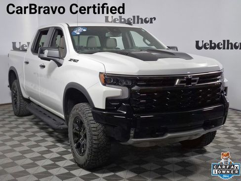 Certified 2025 Chevrolet Silverado 1500 ZR2 w/ Dark Appearance Package AWD/4WD image 1