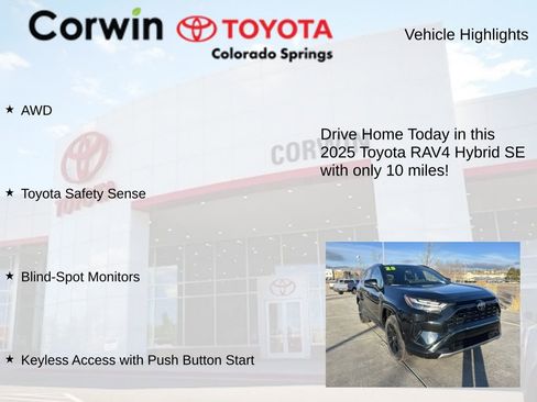 Used 2025 Toyota RAV4 SE image 7