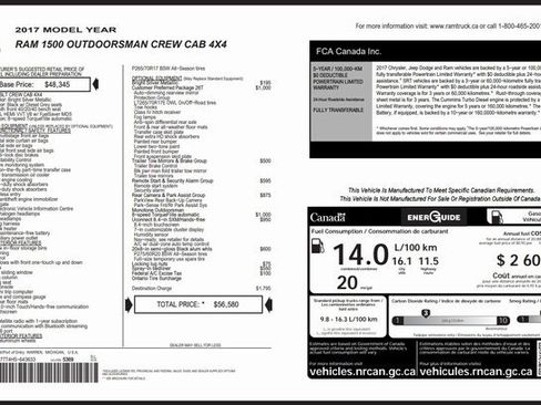 Used 2017 RAM 1500 Outdoorsman image 3