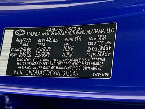 Certified 2024 Hyundai Tucson SE AWD/4WD image 30