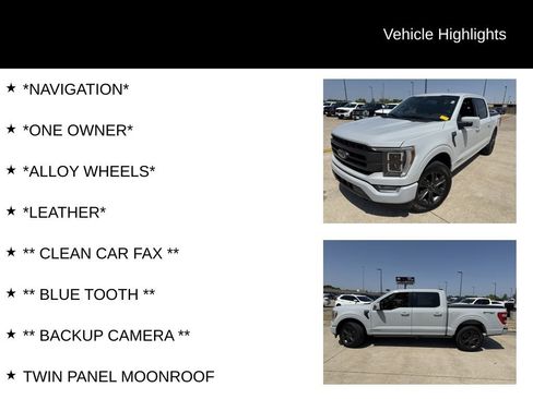 Used 2023 Ford F150 Lariat w/ Equipment Group 502A High AWD/4WD image 4