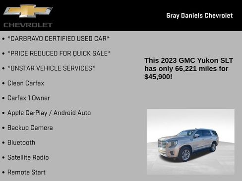 Certified 2023 GMC Yukon SLT image 7