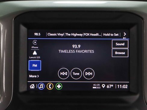 Used 2023 Chevrolet Silverado 1500 Custom Trail Boss w/ LPO, Dark Essentials Package image 19