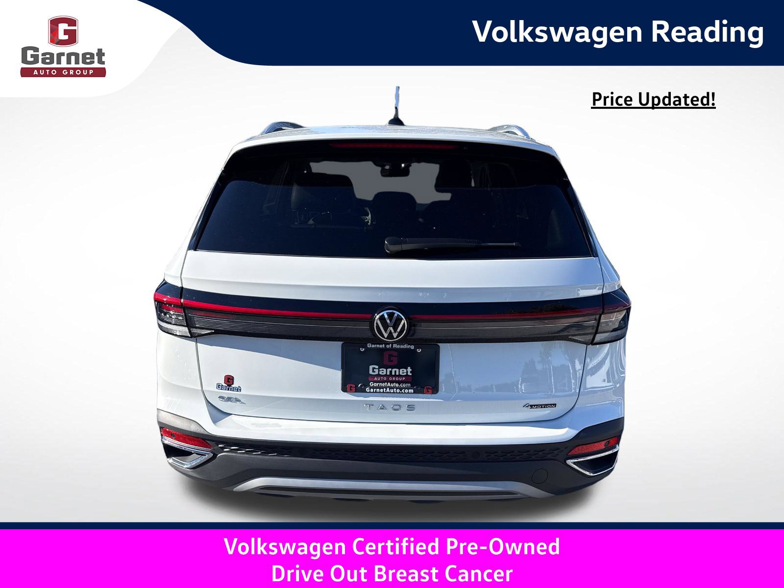 Certified 2025 Volkswagen Taos SEL AWD/4WD image 4