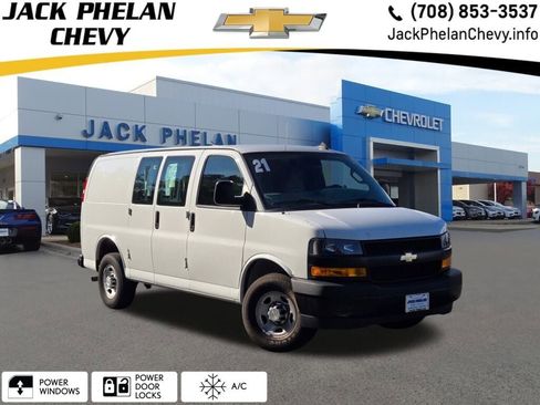 Used 2021 Chevrolet Express 2500 Work Van w/ Driver Convenience Package image 1