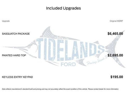 New 2026 Ford Bronco Outer Banks w/ Sasquatch Package AWD/4WD image 2