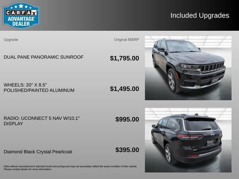 Used 2021 Jeep Grand Cherokee L Limited image 3