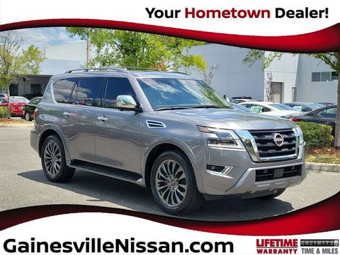 Used 2024 Nissan Armada Platinum w/ Captain's Chairs Package image 1