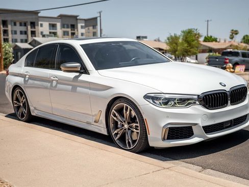Used 2020 BMW M550i xDrive w/ Executive Package AWD/4WD image 7