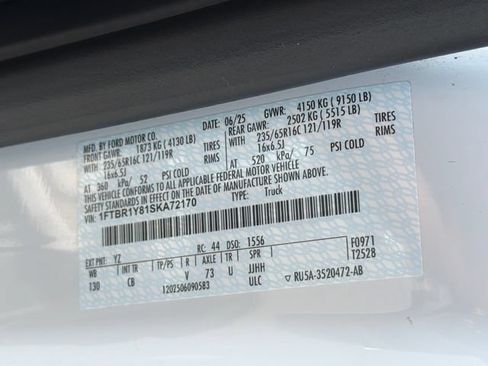 Certified 2025 Ford Transit 250 Low Roof w/ Exterior Upgrade Package RWD image 30