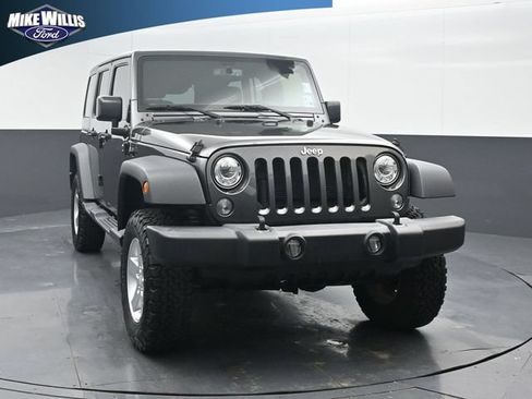 Used 2017 Jeep Wrangler Unlimited Sport w/ Quick Order Package 24S AWD/4WD image 1