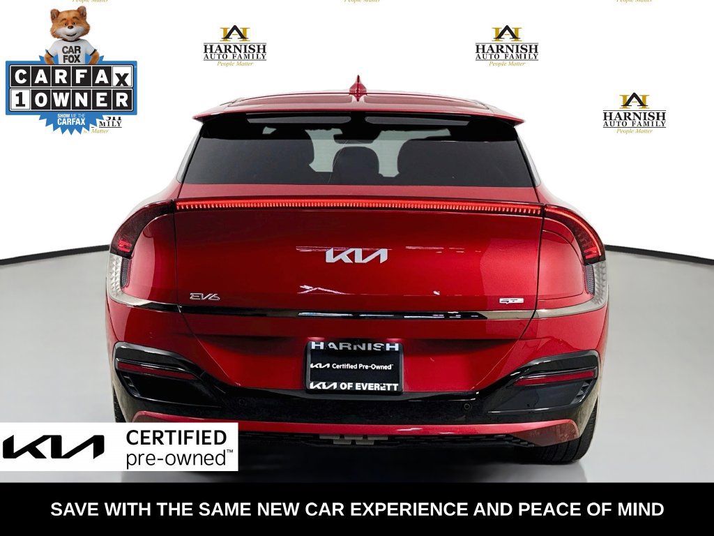 Certified 2023 Kia EV6 GT-Line w/ GT-Line Suede Seat Package AWD/4WD image 6