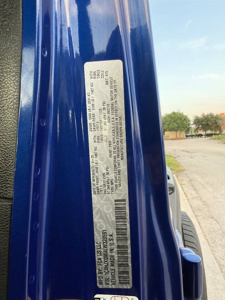 Used 2020 Jeep Wrangler Unlimited Sport AWD/4WD image 40