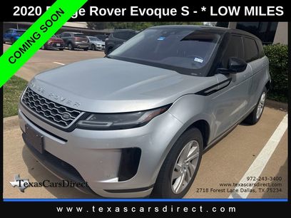 Used 2020 Land Rover Range Rover Evoque S