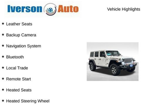 Used 2023 Jeep Wrangler Unlimited Rubicon w/ Cold Weather Group AWD/4WD image 2