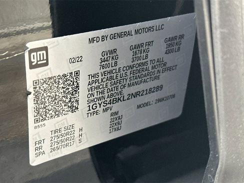 Used 2022 Cadillac Escalade Premium Luxury image 37