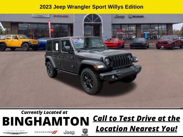 Used 2023 Jeep Wrangler Unlimited Sport AWD/4WD image 2