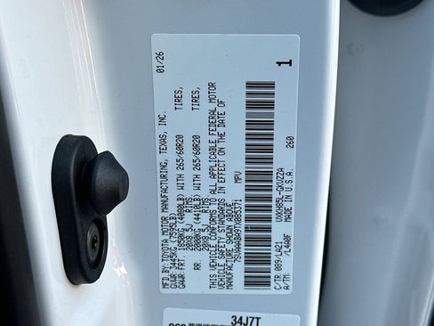 New 2026 Toyota Sequoia Platinum image 25