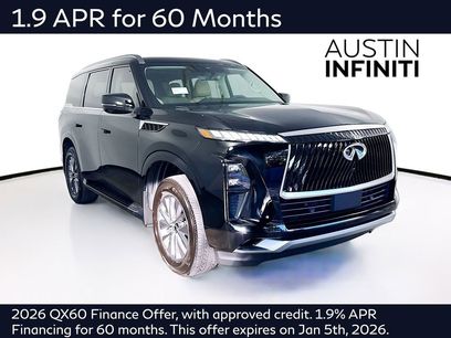 New 2026 INFINITI QX80 Pure w/ Cargo Package