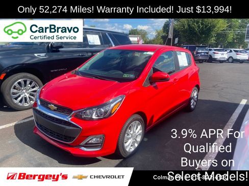 Certified 2022 Chevrolet Spark LT image 1