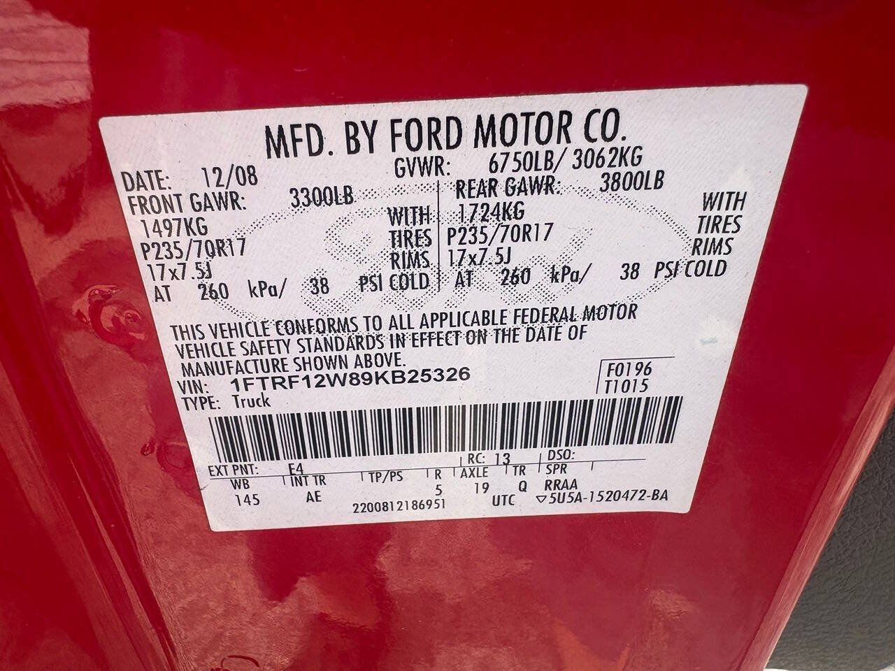 Used 2009 Ford F150 STX RWD image 17