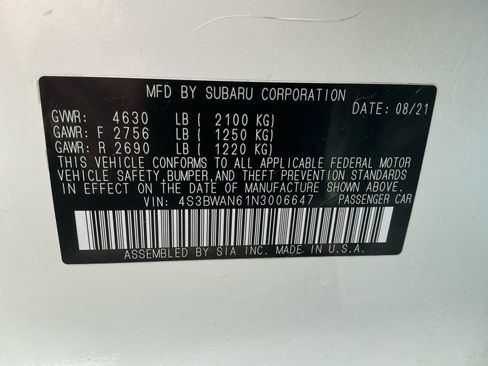 Used 2022 Subaru Legacy Limited w/ Popular Package #3 AWD/4WD image 16