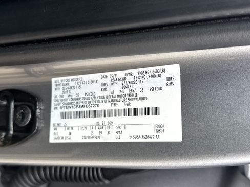 Used 2021 Ford F150 XL w/ STX Appearance Package RWD image 34