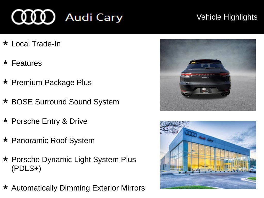 Used 2021 Porsche Macan S w/ Premium Package Plus AWD/4WD image 3