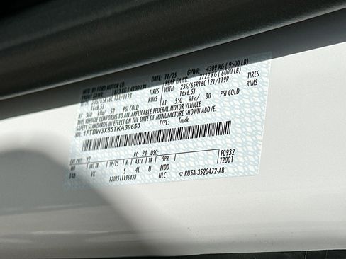 New 2026 Ford Transit 350 148 High Roof Extended w/ Load Area Protection Package image 19