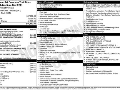 Used 2024 Chevrolet Colorado Trail Boss w/ Technology Package